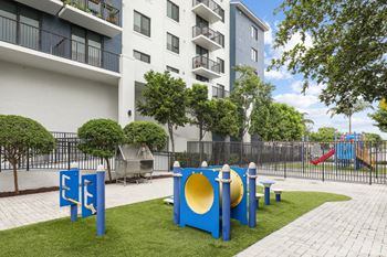 Gated bark park